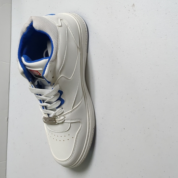 Ecko Unlimited Shoes Men's Size 8 White & Blue Mid-Top Athletic Running Shoes - Picture 4 of 7
